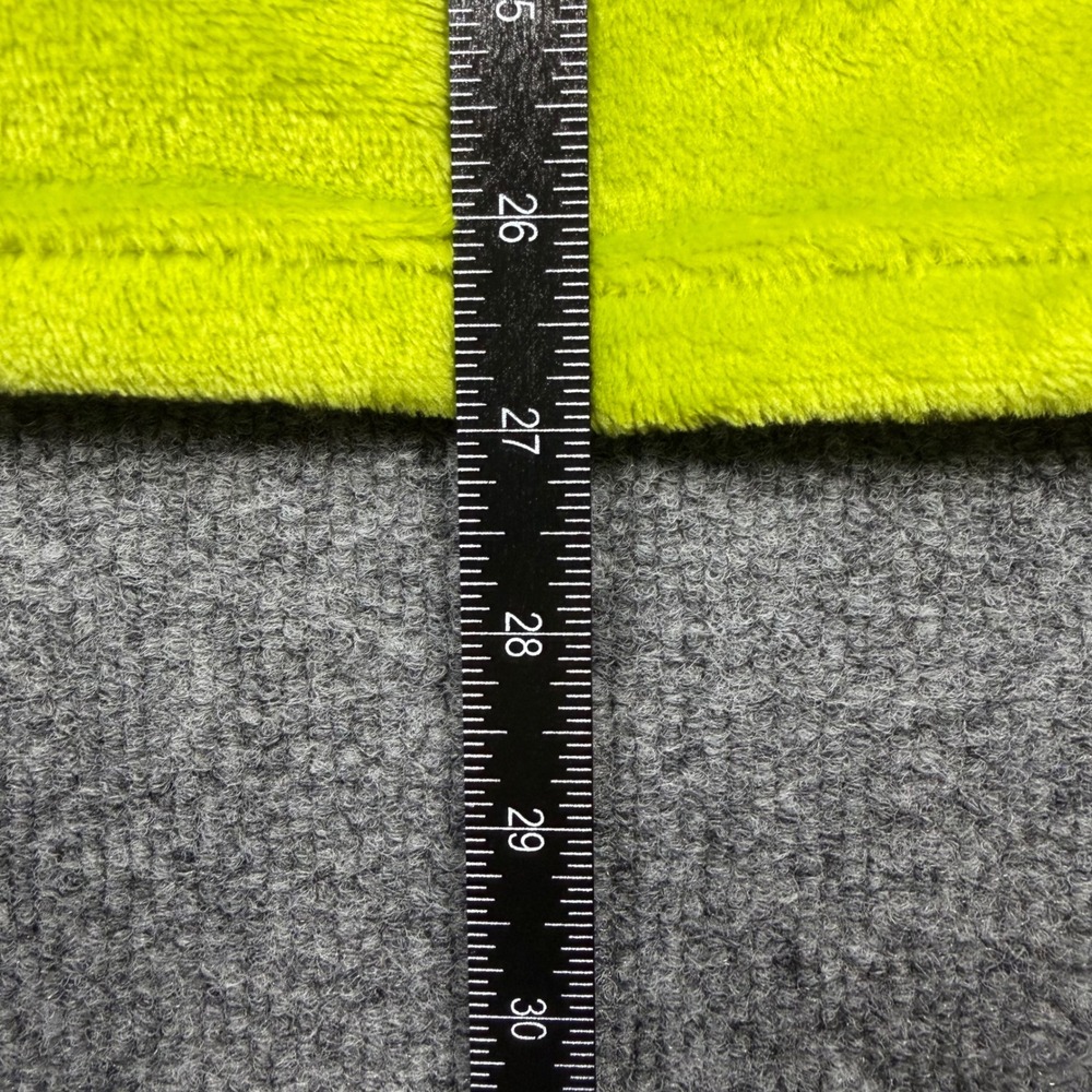 Dr. Seuss The Grinch Plush Fleece Hoodie Lime Green Oversized M RN117508 - Picture 5 of 6